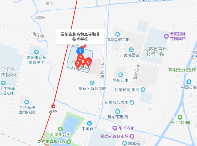 常州旅游商貿(mào)高等職業(yè)技術學校地址在哪里