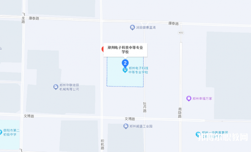 中牟電子科技中等專業(yè)學校地址，乘車路線