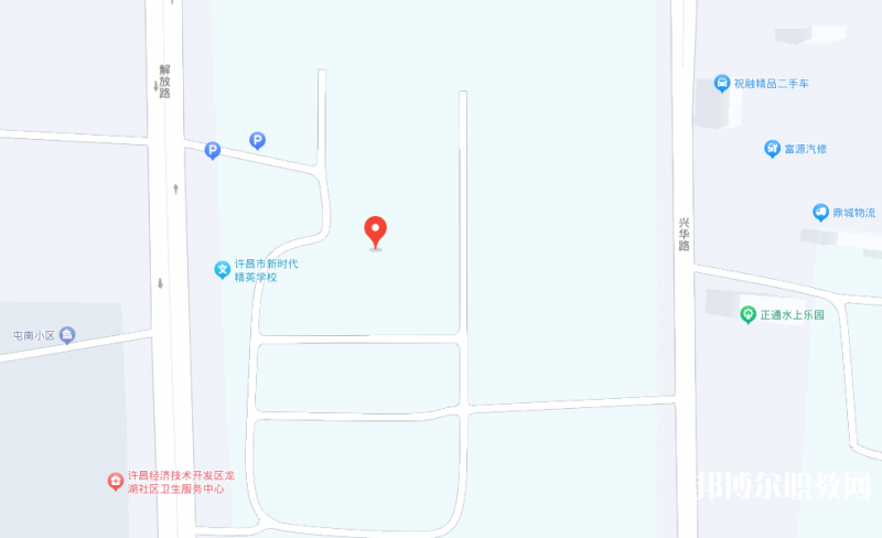 許昌北方電子科技學校地址，乘車路線