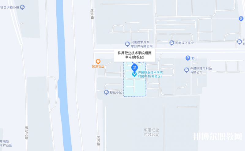 許昌市建安區(qū)職業(yè)中等專業(yè)學(xué)校地址，乘車路線