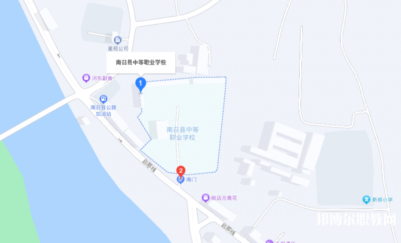 南召縣培英中等職業(yè)學(xué)校地址，乘車路線