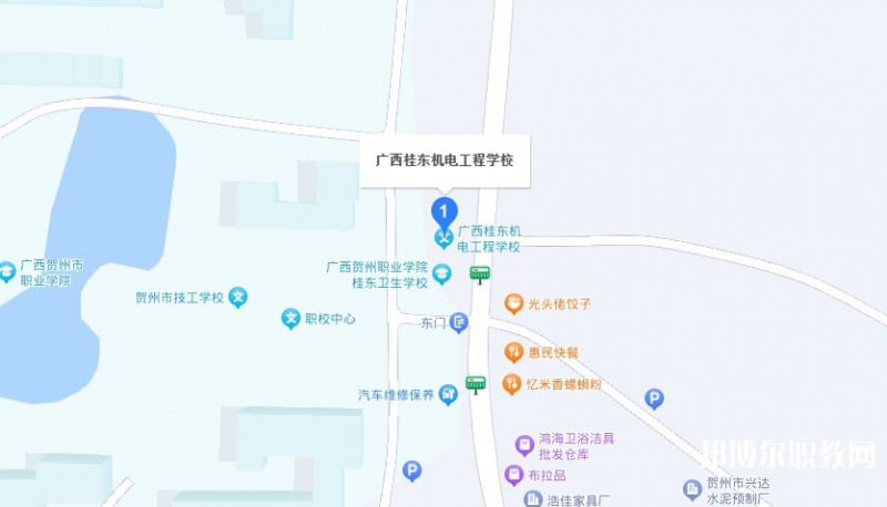 桂東機(jī)電工程學(xué)校地址，乘車路線