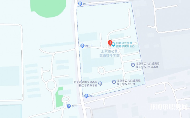 北京市公共交通高級技工學校地址，乘車路線