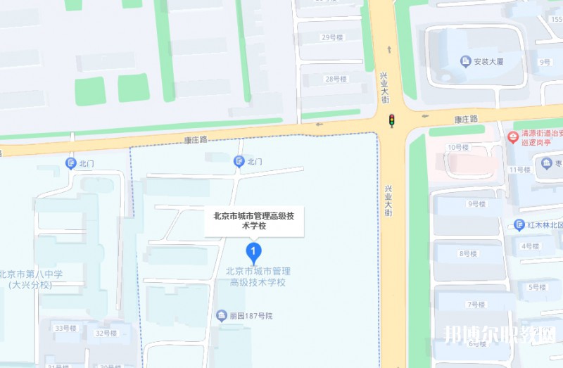 北京市城市管理高級技術(shù)學(xué)校地址，乘車路線