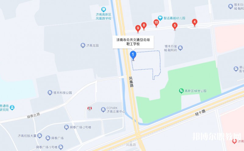 濟南市公共交通職業(yè)高級中學地址，乘車路線