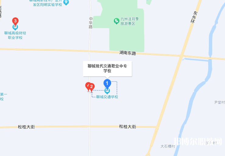 聊城現(xiàn)代交通職業(yè)中等專(zhuān)業(yè)學(xué)校地址，乘車(chē)路線