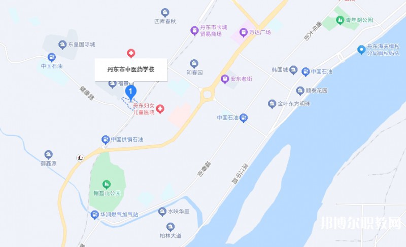丹東市中醫(yī)藥學(xué)校地址，乘車路線
