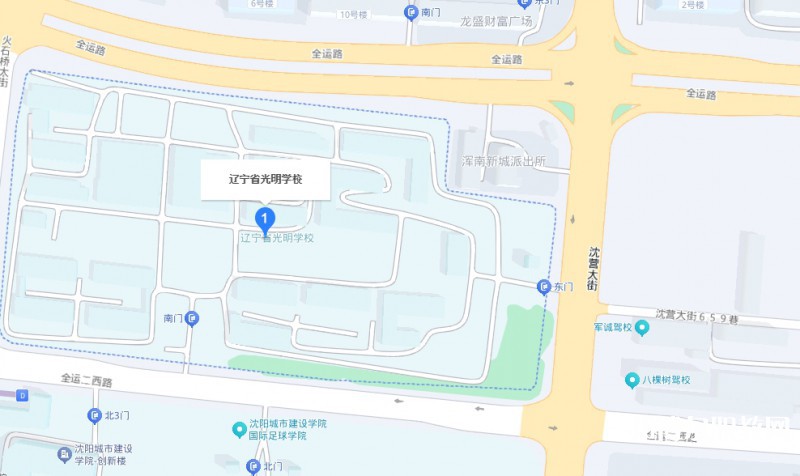 遼寧省孤兒學(xué)校地址，乘車路線